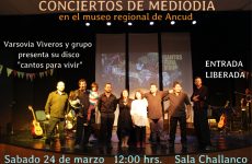 “Conciertos de mediodía” en el Museo Regional de Ancud presenta a Varsovia Viveros y su disco “Cantos para vivir”