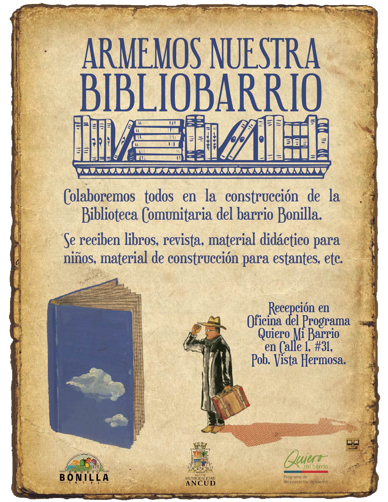 ¡Llenemos de vida la “Bibliobarrio”!